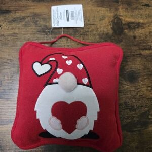 Valentines Day Gnome Pillow